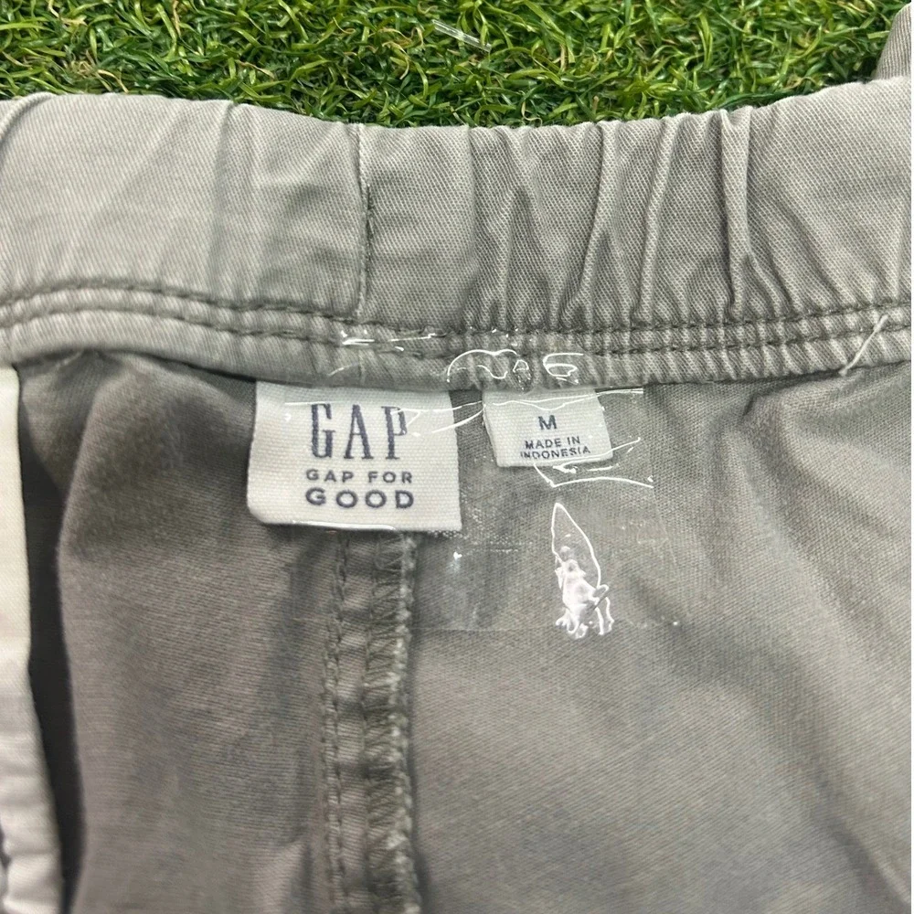 Gap for Good Mens Grey Drawstring Elastic Waist Jogger Pants Size M
